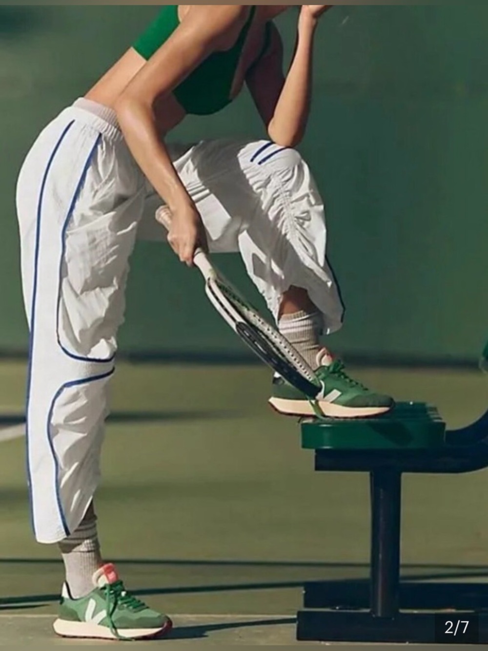 FP Movement Track Star Pants. NWT. White combo - Picture 2 of 6